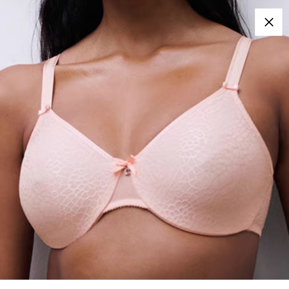 Chantelle 2 Count Bundle Magnifique Seamless Minimizer Bras C18910 36DDD Pink